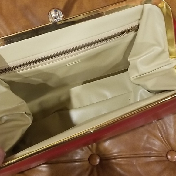 Dover red vintage purse - Picture 4 of 5